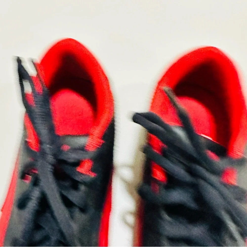 Puma Scuderia Ferrari Drift Cat 5 L Nu Black Red Lace Up Sneakers Shoes 36096904